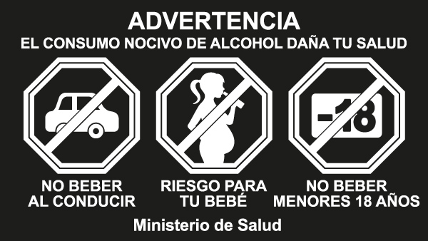 Advertencia de Salud sobre el Consumo de Alcohol